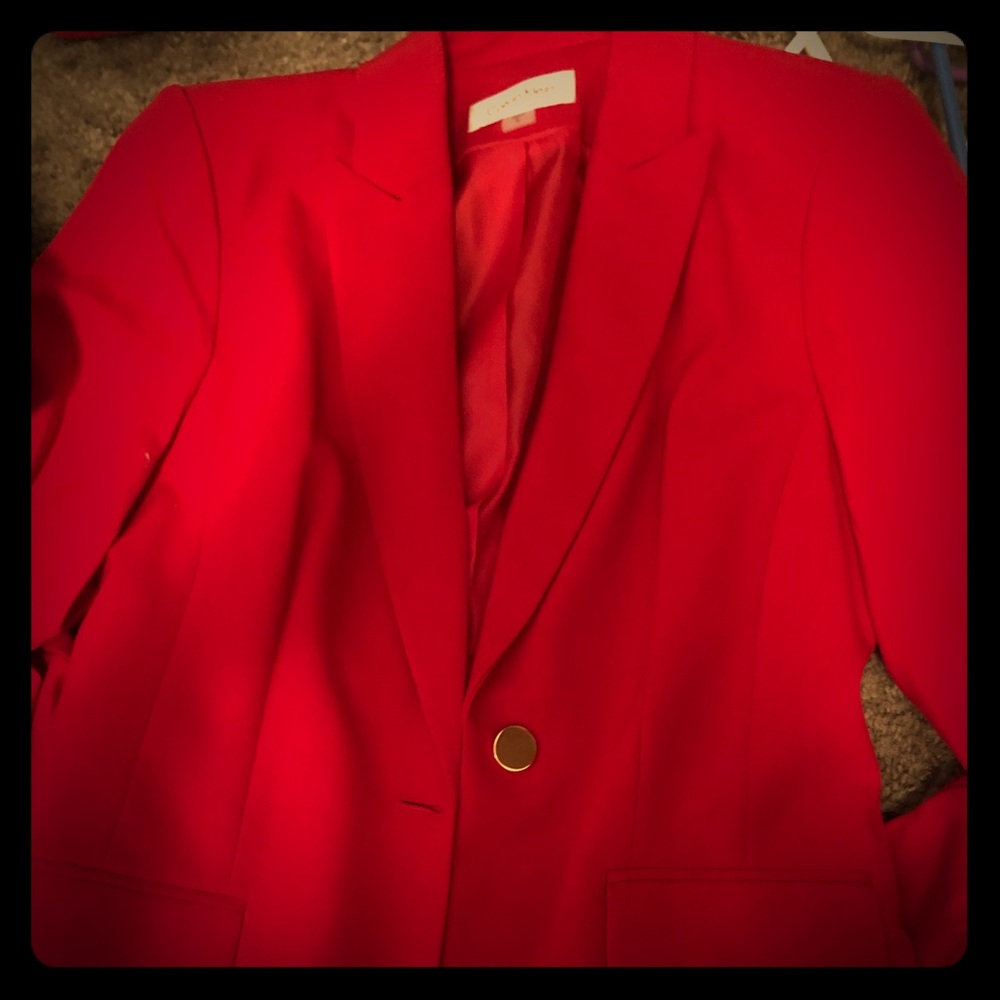 Women’s Calvin Klein Red Blazer size 8